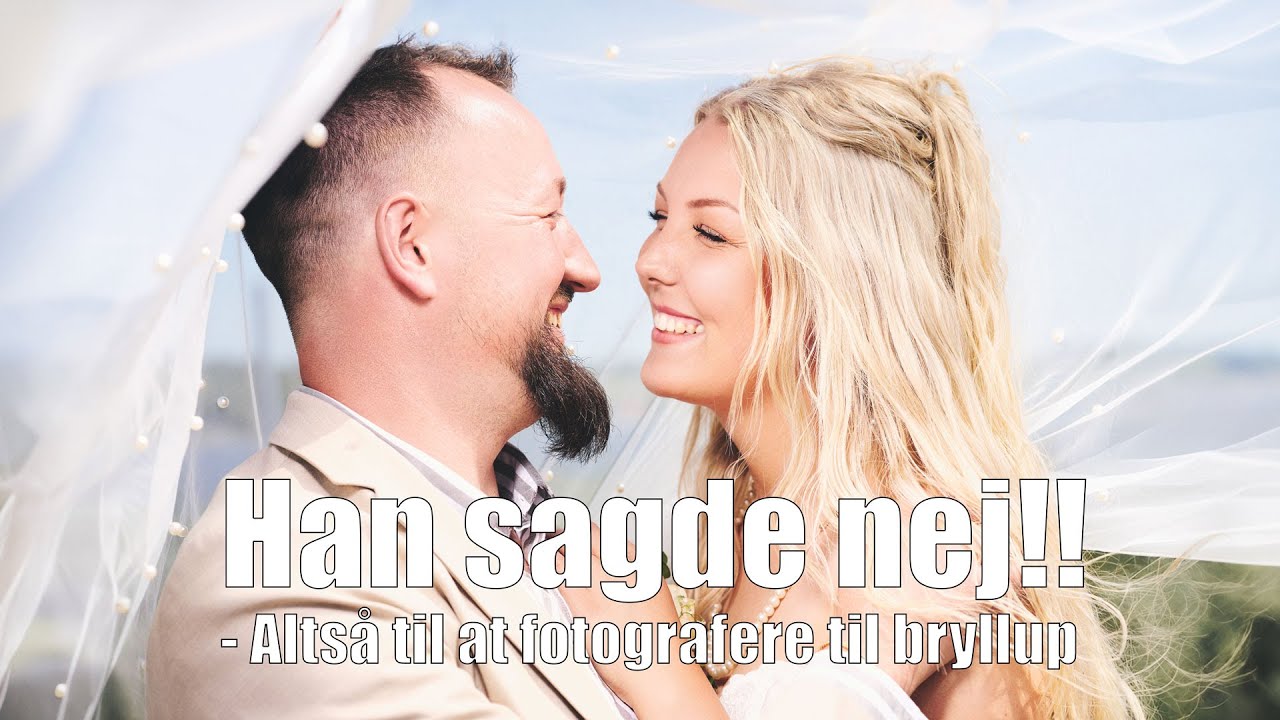 fotografen siger nej til bryllupsfoto