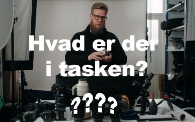 Hvad har en fotograf egentlig i sin fototaske?